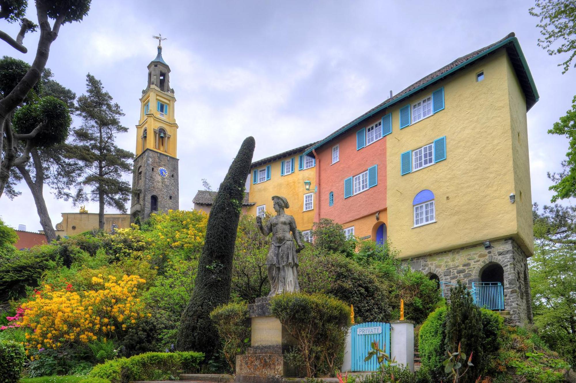 Portmeirion Village & Castell Deudraeth Porthmadog Exterior foto