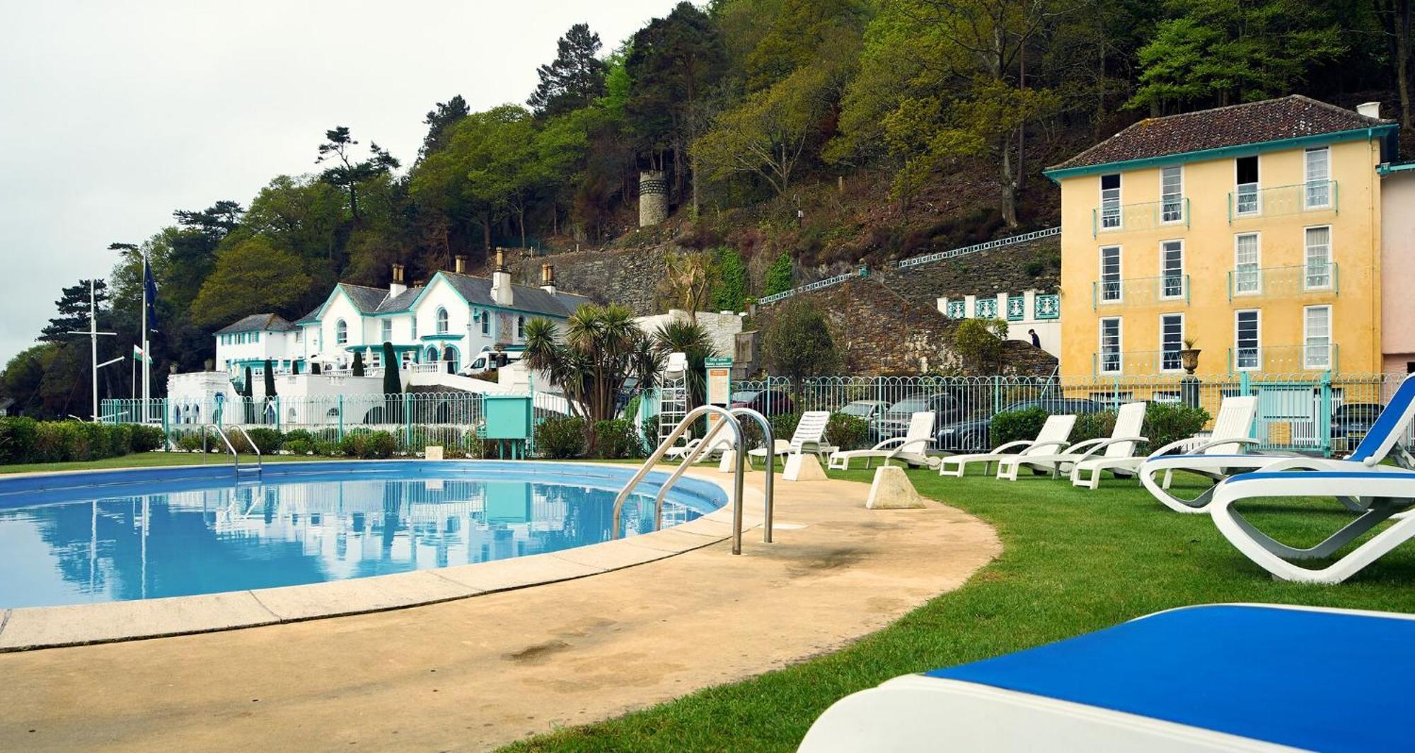 Portmeirion Village & Castell Deudraeth Porthmadog Exterior foto